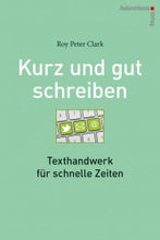 Laden Sie das Bild in den Galerie-Viewer, Roy Peter Clark: Die 50 Werkzeuge für gutes Schreiben